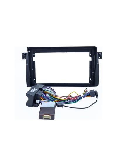 Govimaks Bmw E46 1998-2005 Uyumlu 9 İnç Androıd Multimedya Çerçevesi - Soket - Canbus
