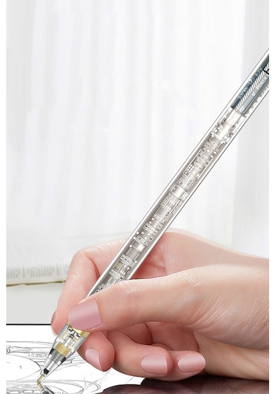 Earldom P5 Transparan Dokunmatik Stylus Kalem Beyaz M414