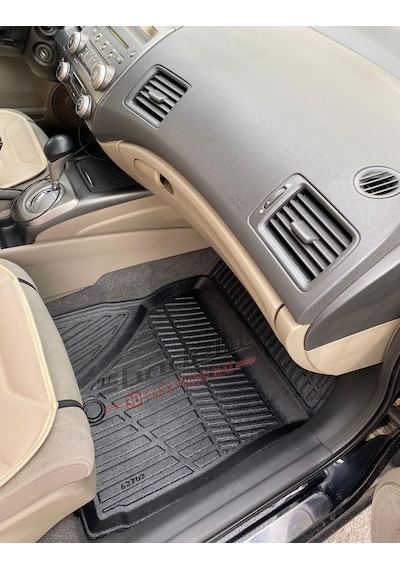 Honda Civic 2006-2012 Arası 3d Kauçuk Kokusuz Badela Marka Paspas