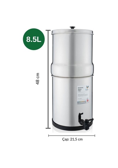 British Berkefeld - 8.5 Lt. Portatif Su Arıtma Cihazı 4 Filtre - W9361139