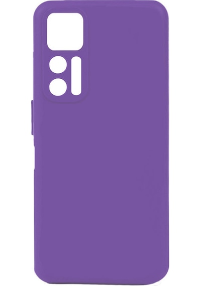 Zore Tcl 30 Plus Kılıf Biye Silikon - Mor Mor