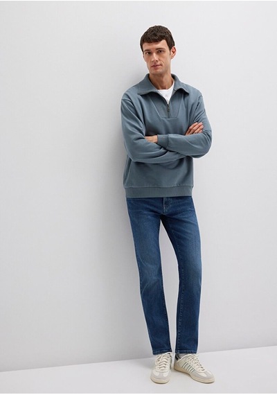 Mavi Martın Premium Blue Gölgeli Koyu Mavi Denim Erkek Kot Pantolon M0037888222