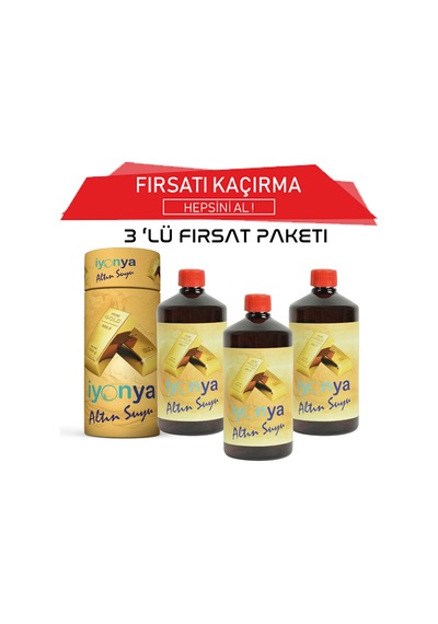 Altın Suyu 1lt Kampanya 3 Lü Kampanya