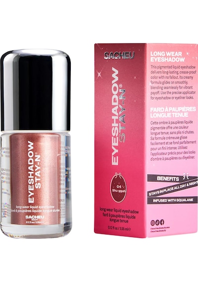 Sacheu Eyeshadow Stay-n Uzun Süre Kalıcı Likit Far 04 Shu-ggah