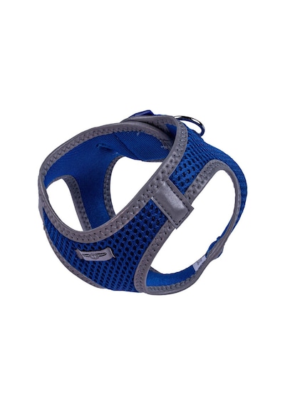 Doggie Havalı Dokuma Reflektör Serisi Küçük Irk Göğüs Tasması Mavi 2XS-26-30Cm Mavi