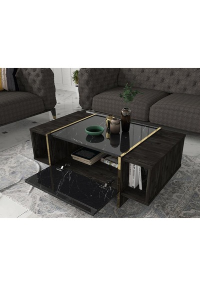 Dekorister Exclusive Veyron Orta Sehpa Rebab-Mermer Dekorister Exclusive Veyron Orta Sehpa Rebab-Mermer