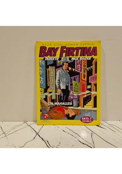 Bay Fırtına - Dedektif Nıck Raıder Sayı 7