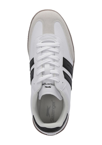 Slazenger ITALY I Kadın  Beyaz / Siyah Günlük Spor Ayakkabısı