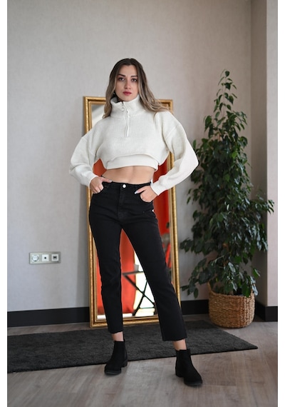 Boy Fit Jean Siyah-siyah Siyah