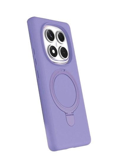 Xiaomi Redmi Note 14 Pro 5g Regal Magsafe Standlı Kapak - Lila Renkli