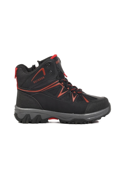 Siyah-kırmızı Unisex Çocuk Outdoor Bot Ruffon 2301 F Siyah-Kırmızı