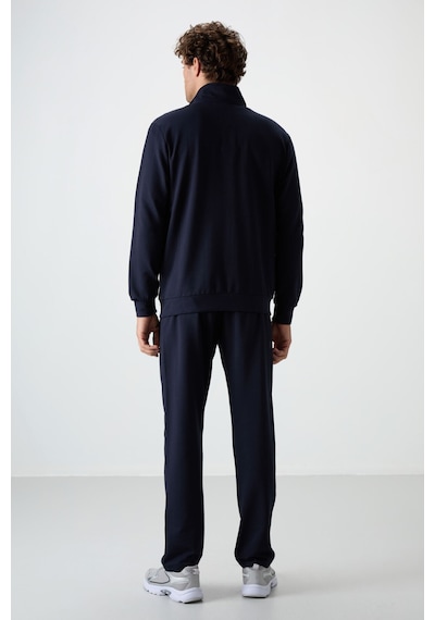 Tommy Life Troy İndigo Standart Kalıp Erkek Eşofman Takım - 85196 İndigo