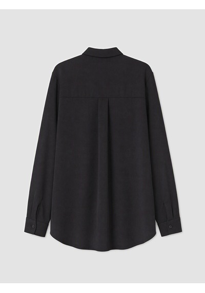 Lcw Modest Siyah Cepli Kadın Gömlek Tunik