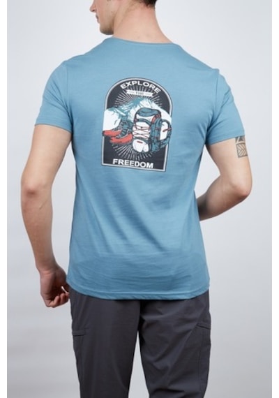 Alpinist Nordic Erkek T-Shirt S.Blue