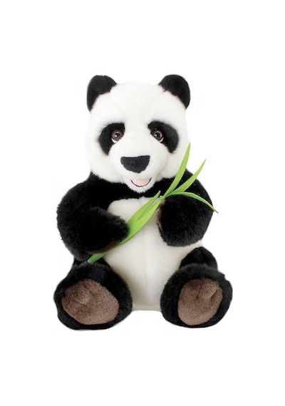 Bambulu Oturan Panda Peluş 30 cm.