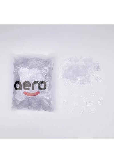 Aero Dilara Klips 34 Mm Şeffaf 1.000 Adet Şeffaf