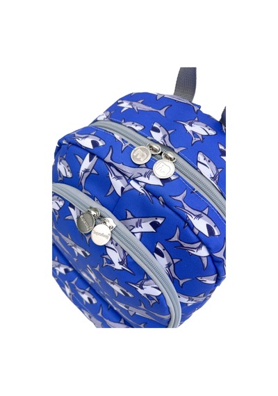 Superbag Erkek Çocuk Ilkokul Çantası Balık Desenli Sırt Çantası Beslenmelik Ve Kalemlik 3'lü Set