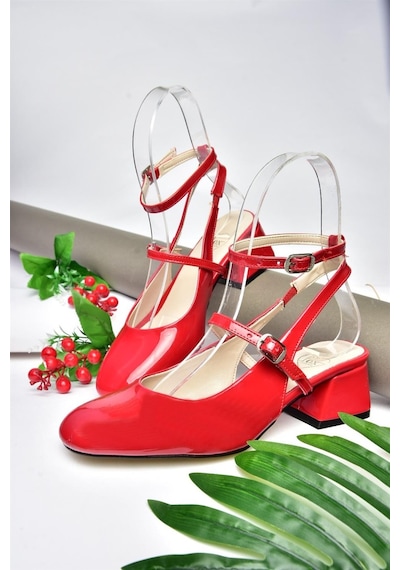 Fox Shoes P654137008 Kırmızı Mary Jane Rugan Alçak Topuklu Kadın Ayakkabı Maryjane Kırmızı Fox Shoes P654137008 Kırmızı Mary Jane Rugan Alçak Topuklu Kadın Ayakkabı Maryjane Kırmızı