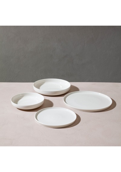 Mudo Home Ephesus Whıte Kase 17cm Beyaz