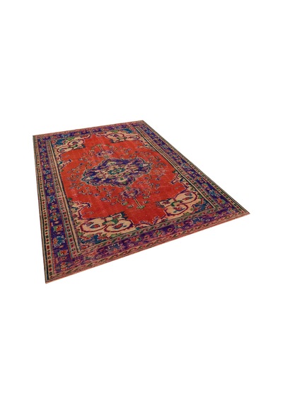 İmparatorluk Dokusu Eskitme Vintage Halı 185 X 251 Cm 10232