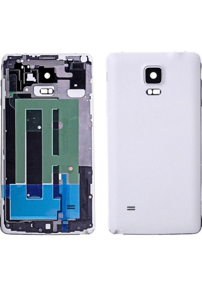 Samsung Uyumlu Galaxy Note 4 N910 Kasa Kapak - Beyaz