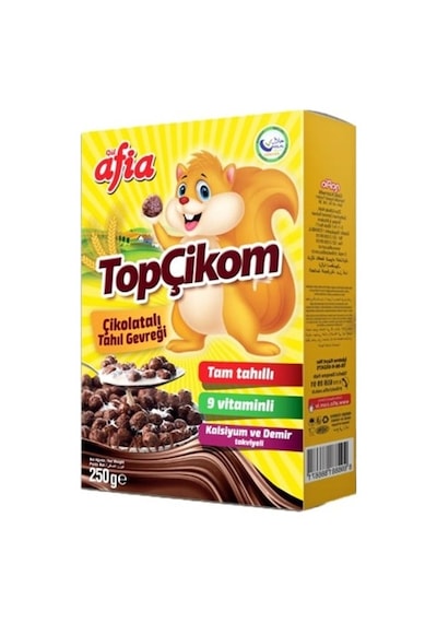 Afia Topçikom Çikolatalı Tahıl Gevreği 250 G