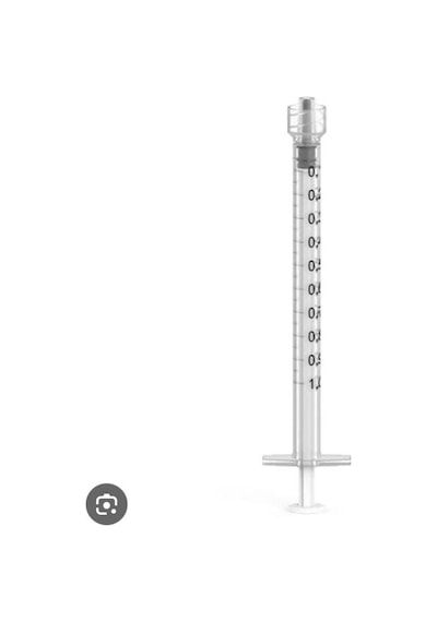 1 Cc Luerlock Kilitli İğnesiz Enjektör 100 Adet