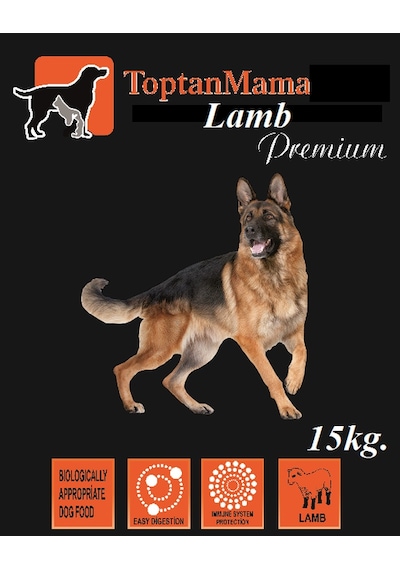Toptan Mama Premium Lamb Kuzu Etli Yetişkin Köpek Maması 15 KG