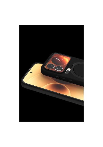 Xiaomi Mi 17 Pro Regal Magsafe Standlı Kapak - Siyah