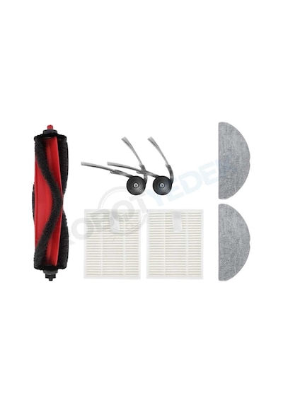 Roborock Q8 Rra0tcp Max-pro-plus Değil Uyumlu Yedek Fırça Filtre Seti-7 Parça