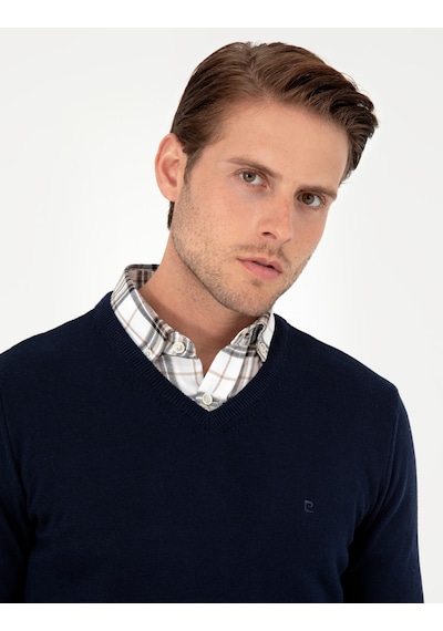 Pierre Cardin Erkek Lacivert Kazak /triko 50296583-vr033 Lacivert
