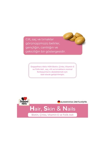 Doppelherz Akitv Hsn Hair,skin,nail 30 Tablet
