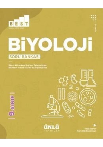 9.Sınıf Biyoloji Soru Bankası Best - Ünlü Yayınları