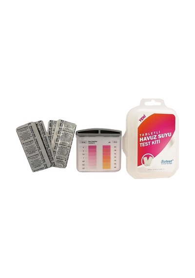Sutest Lamotte Klor & Ph Haplı Havuz Suyu Test Kiti