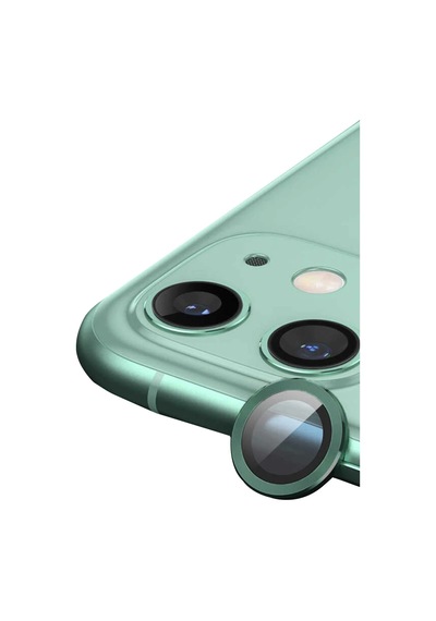 Apple İphone 11 Raze Metal Kamera Lens - Yeşil Belirtilmemiş