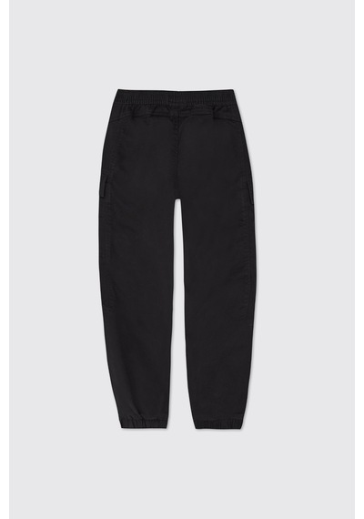 Calvin Klein Erkek Çocuk Siyah Kargo Pantolon 2611bk04019