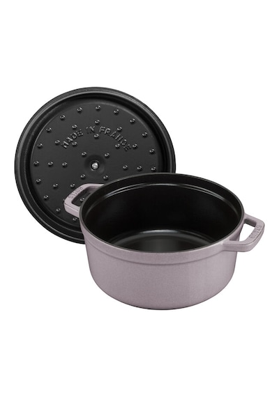 Staub La Cocotte Döküm Tencere Kiraz Çiçeği 28 Cm 6.75 L Yuvarlak Açık Pembe