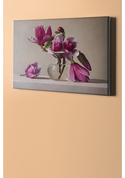 Webstyle Sayılarla Boyama Seti Kasnaklı Manolyalar 60 X 75 Cm