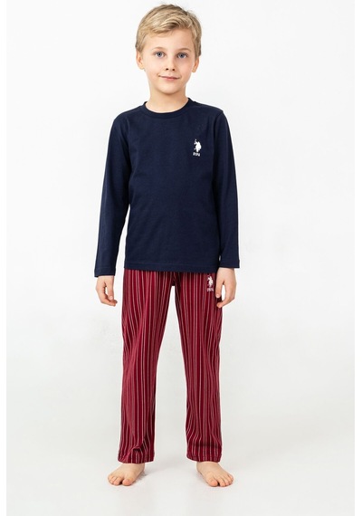 U.S. Polo Assn. Erkek Çocuk Pijama Takımı Baskılı Lacivert Uzun Kol Pijama Takımı Us2645-c-v1 Us2645-c-v1 U.S. Polo Assn. Erkek Çocuk Pijama Takımı Baskılı Lacivert Uzun Kol Pijama Takımı Us2645-c-v1 Us2645-c-v1