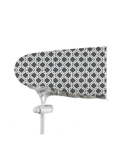 Gercella Lotus 54x140 M Size Ütü Masası Kılıfı Bezi Örtüsü Ütü Masası Ve Aksesuarı Yedek Parça Açık Gri
