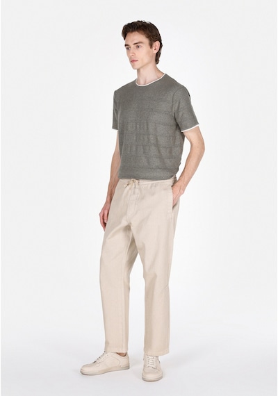 Colin's Colins Relaxed Fit Orta Bel Bol Paça Erkek Bej Pantolon Cl1073993 Q1.v2 Beı Bej