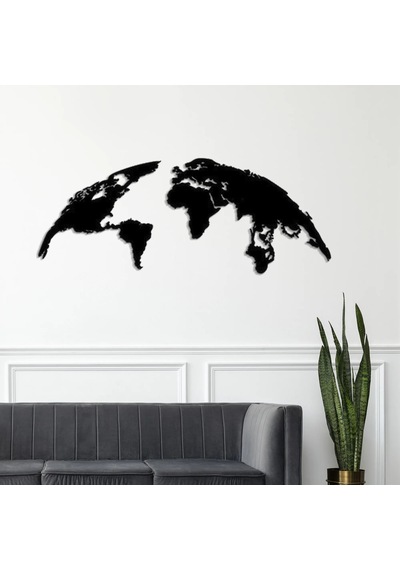Earth Metal Tablo Siyah