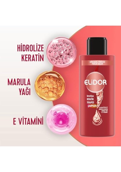 Ayrex Şampuan Brezilya Keratin Terapisi Seyahat Boy 90 Mililitre 4 Paketi
