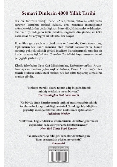 Tanrı'nın Tarihi - İslam. Hristiyanlık Ve Yahudiliğin 4000 Yıllık