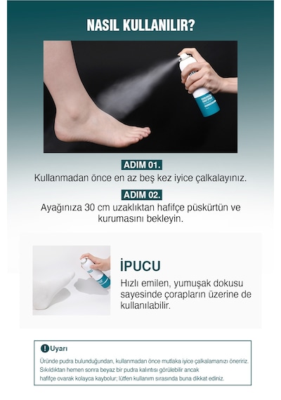 Dashu Daily Cooling Deo Foot Spray 150 ML