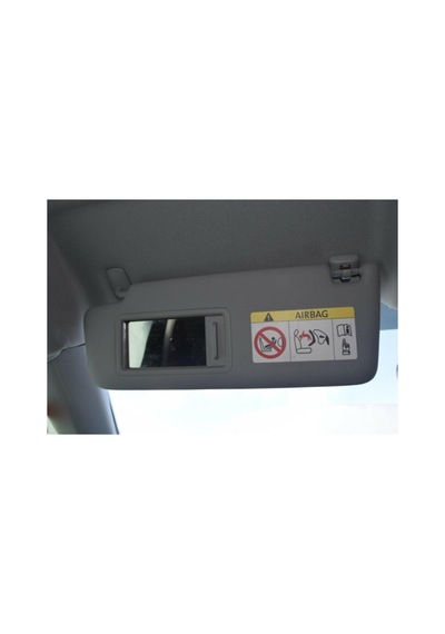 Tr Araç 2 Adet Airbag Güneşlik Aynası Yanı Sticker Renkli, Airbag-4 Genel