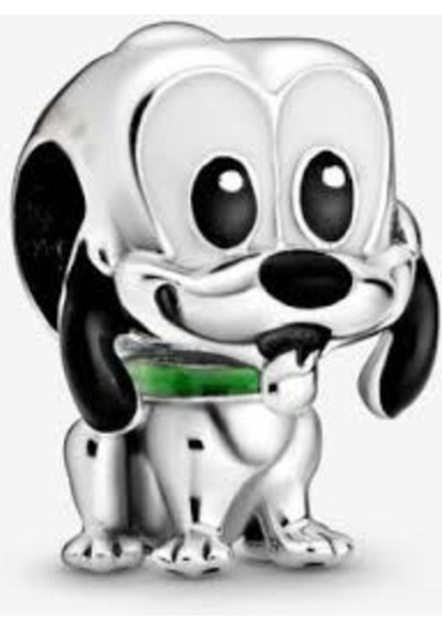 Pluto Köpek Charm Gümüş Kaplama