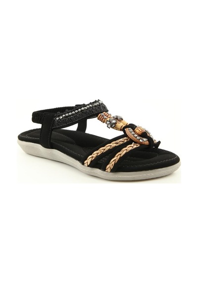 Guja 25y129-2 Siyah Çocuk Sandalet