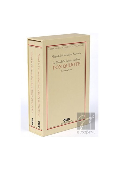 Yapı Kredi Yayınları - Don Quijote 2 Cilt Takım (Kutulu)