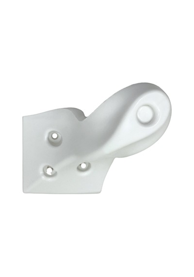 Lüx Lükens Beyaz 13cm Plastik Ayak Mobilya Masa Ve Dolap Ayağı Beyaz 13cm 2 Adet Beyaz